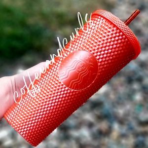 Starbucks Orange Bling Studded Fall 2022 Release Venti NWT